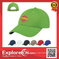 Promotional custom 6 pannel baseball washed cotton cap